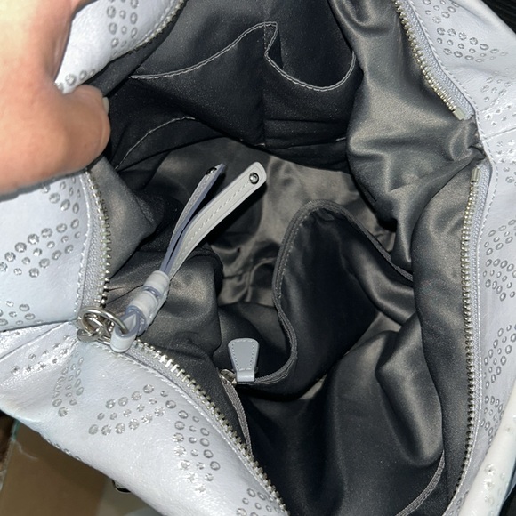 Coach Silver Chain-Embellished Women's Bag - Picture 11 of 14